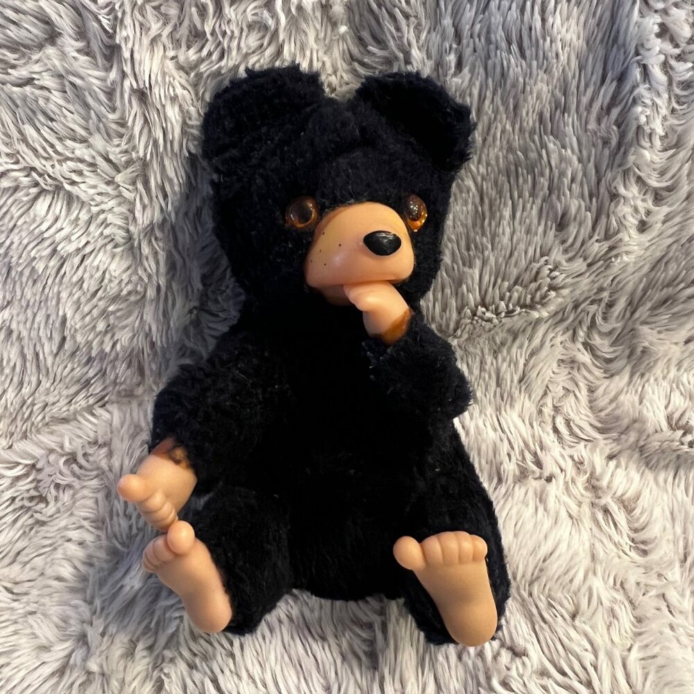 Thumb Sucking Black Bear Vintage